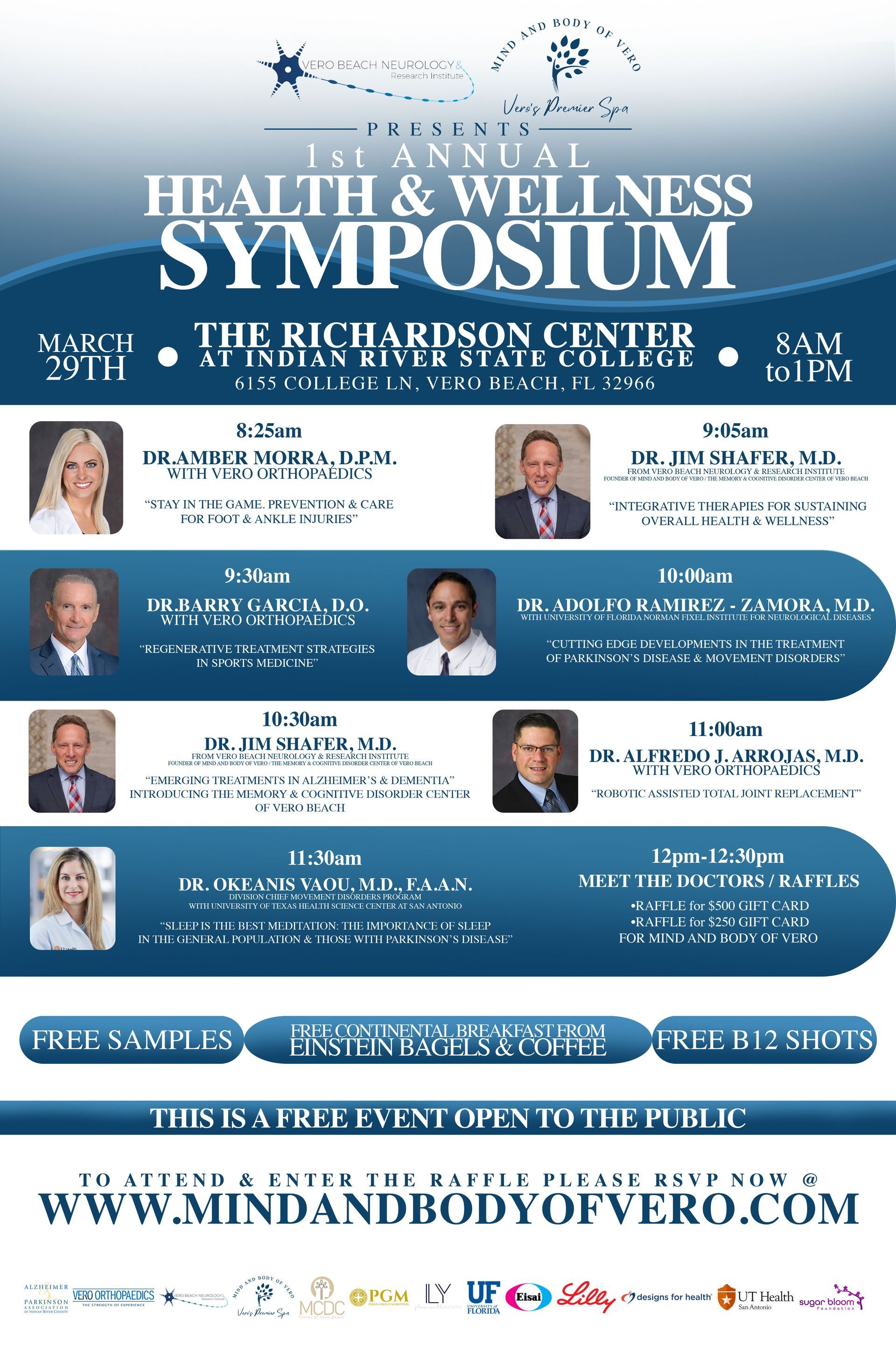 a health and wellness symposium is being held at the richardson center at indian river state college .