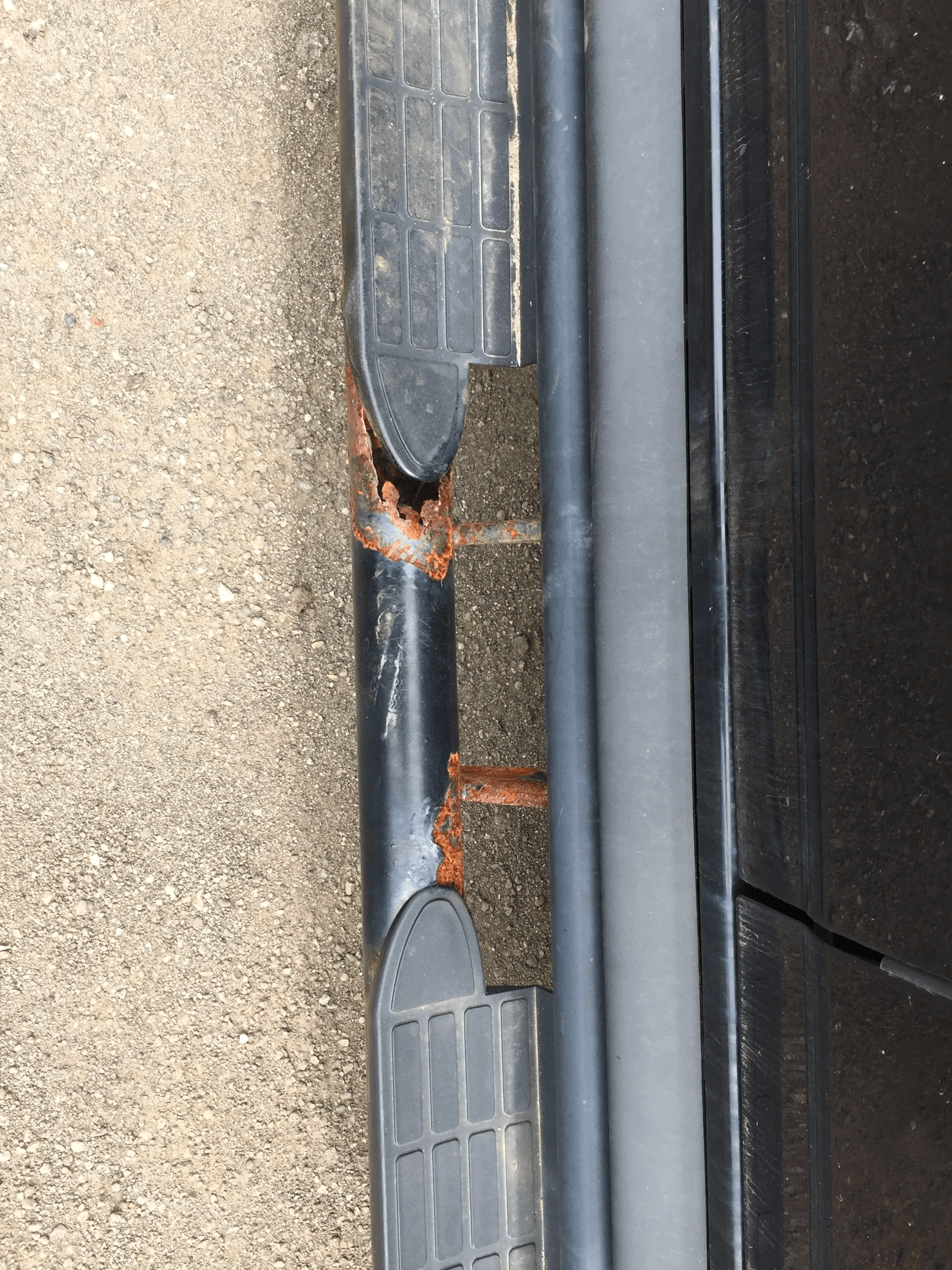 Running Bar Rust Replacement