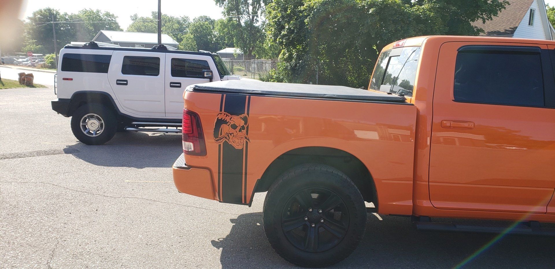 Custom Vinyl Bumper Graphics