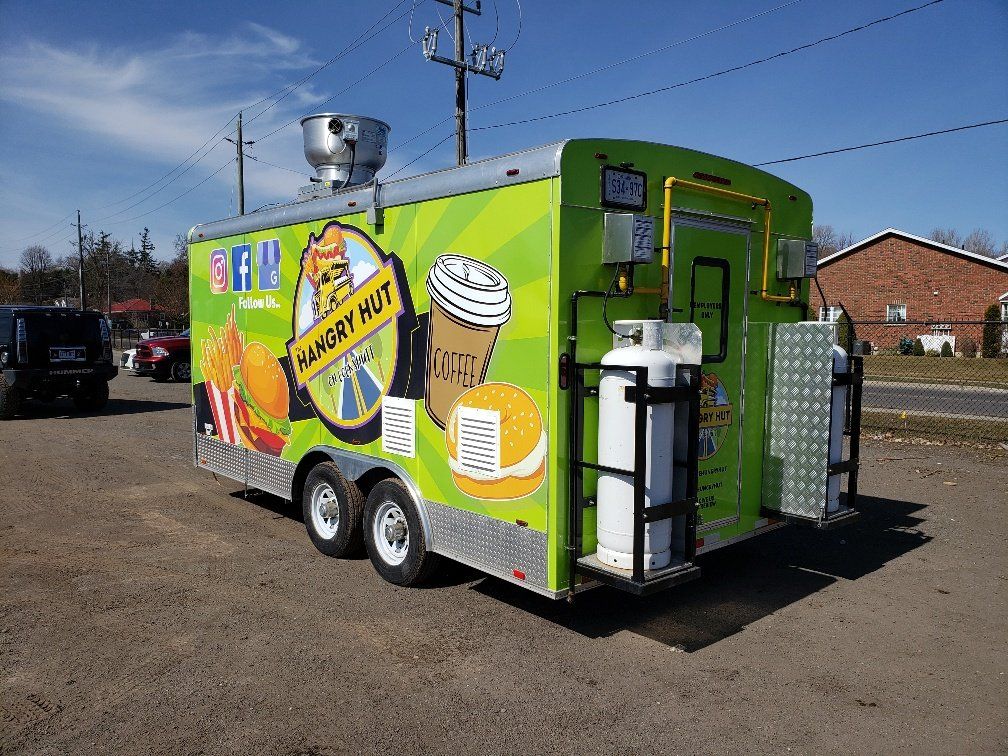 Hangry Hut Vinyl Graphics