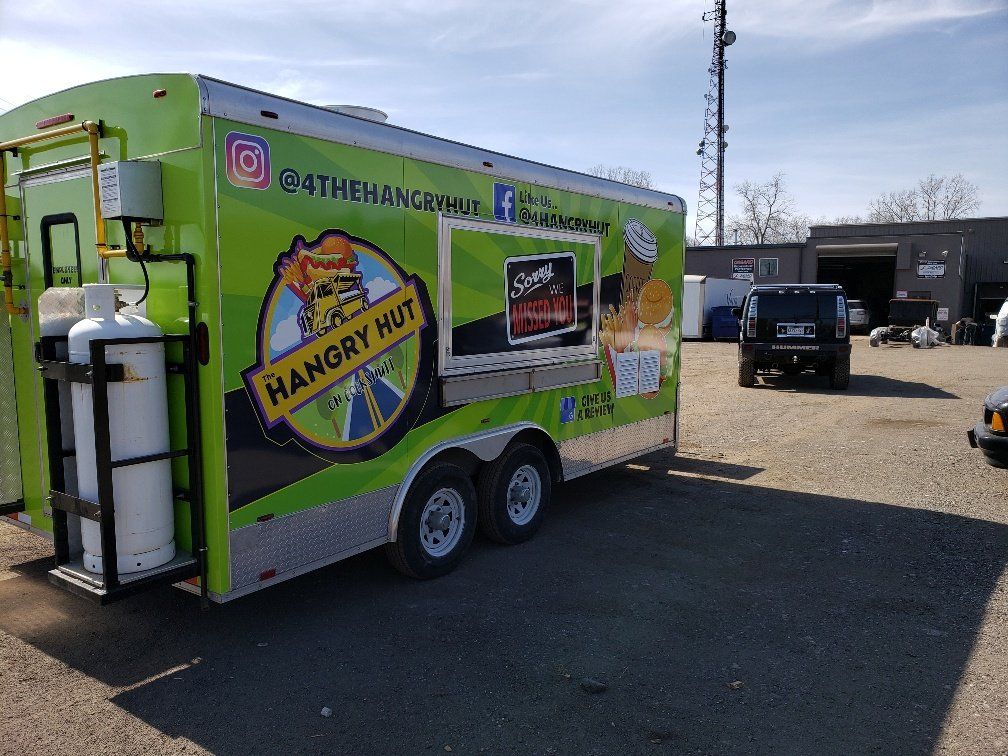 Hangry Hut Vinyl Graphics