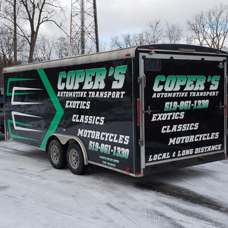 Coper's Trailer Vinyl Graphics
