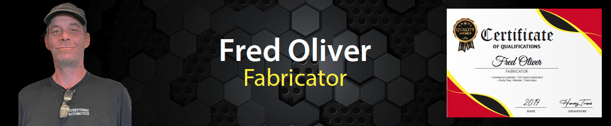 Meet our Team, Fred oliver