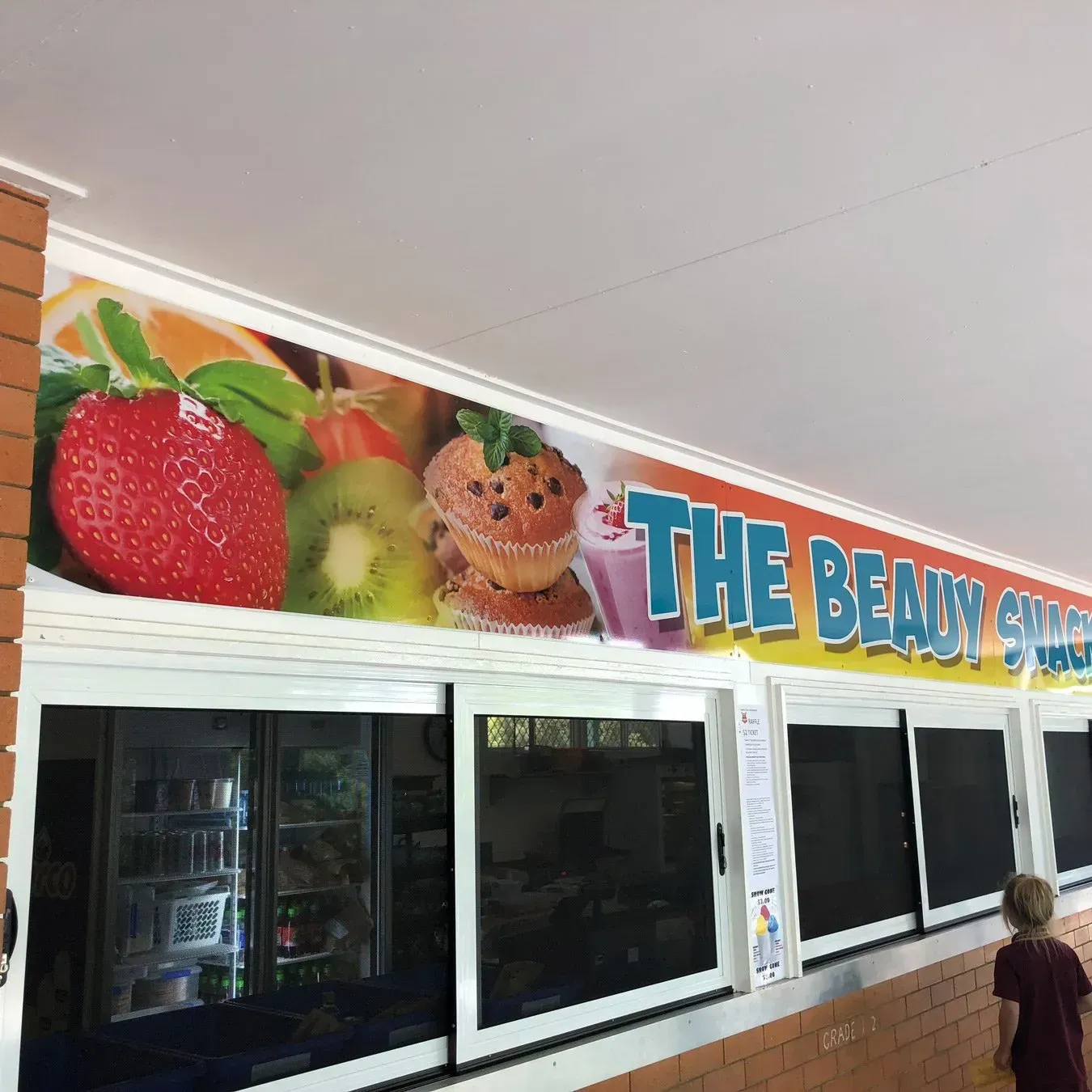 A sign that says the beach spice on it