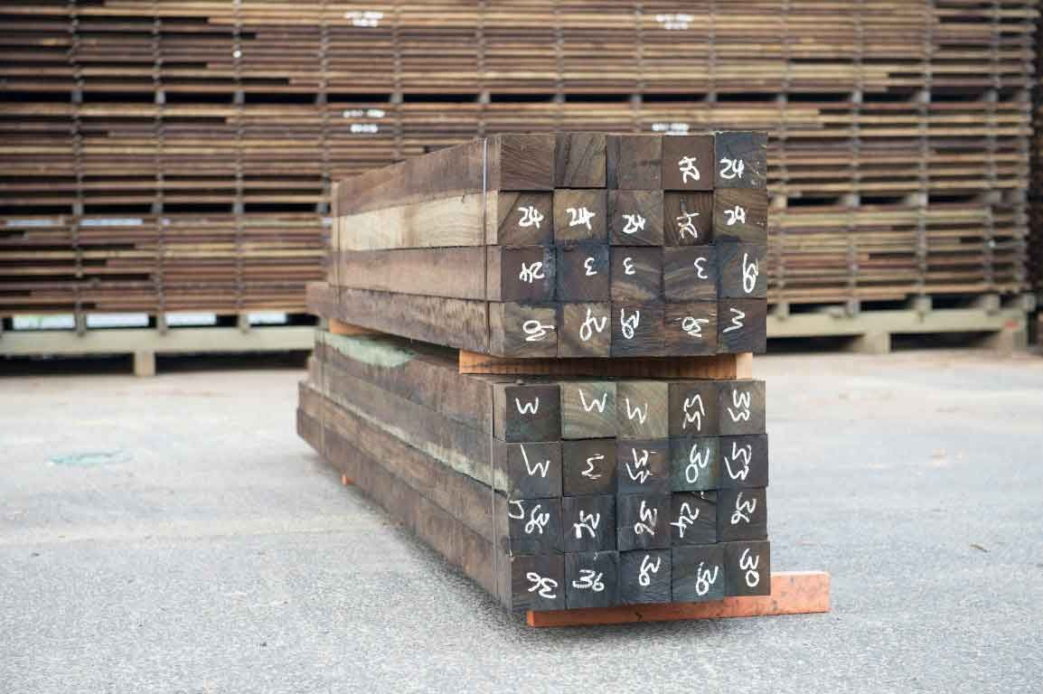 A Warehouse Filled With Lots Of Wooden Boards Stacked On Top Of Each Other – Beaudesert, QLD - Enrights Sawmill