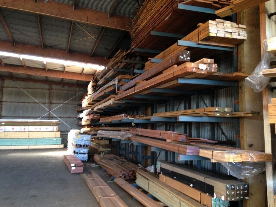 A Warehouse Filled With Lots Of Wooden Pieces – Beaudesert, QLD - Enrights Sawmill