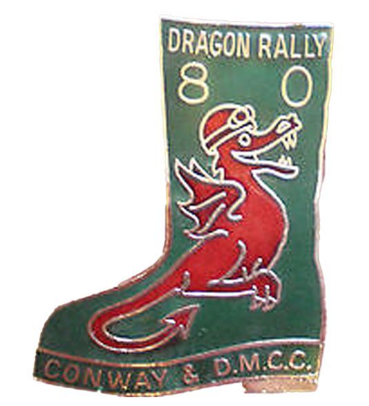 Dragon Rally  Campsite Betws Garmon, Wales Conway and District Motorcycle Club, 1980