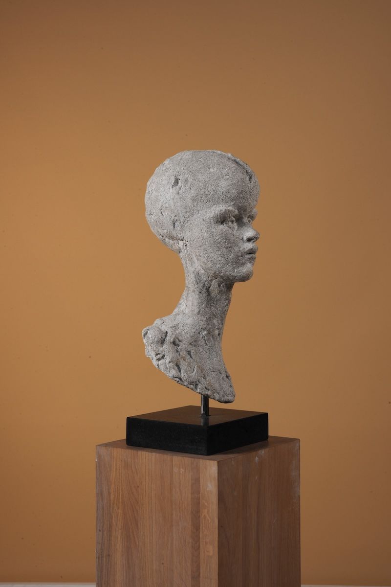 Nicolaus Widerberg Sculpture Stone Figure