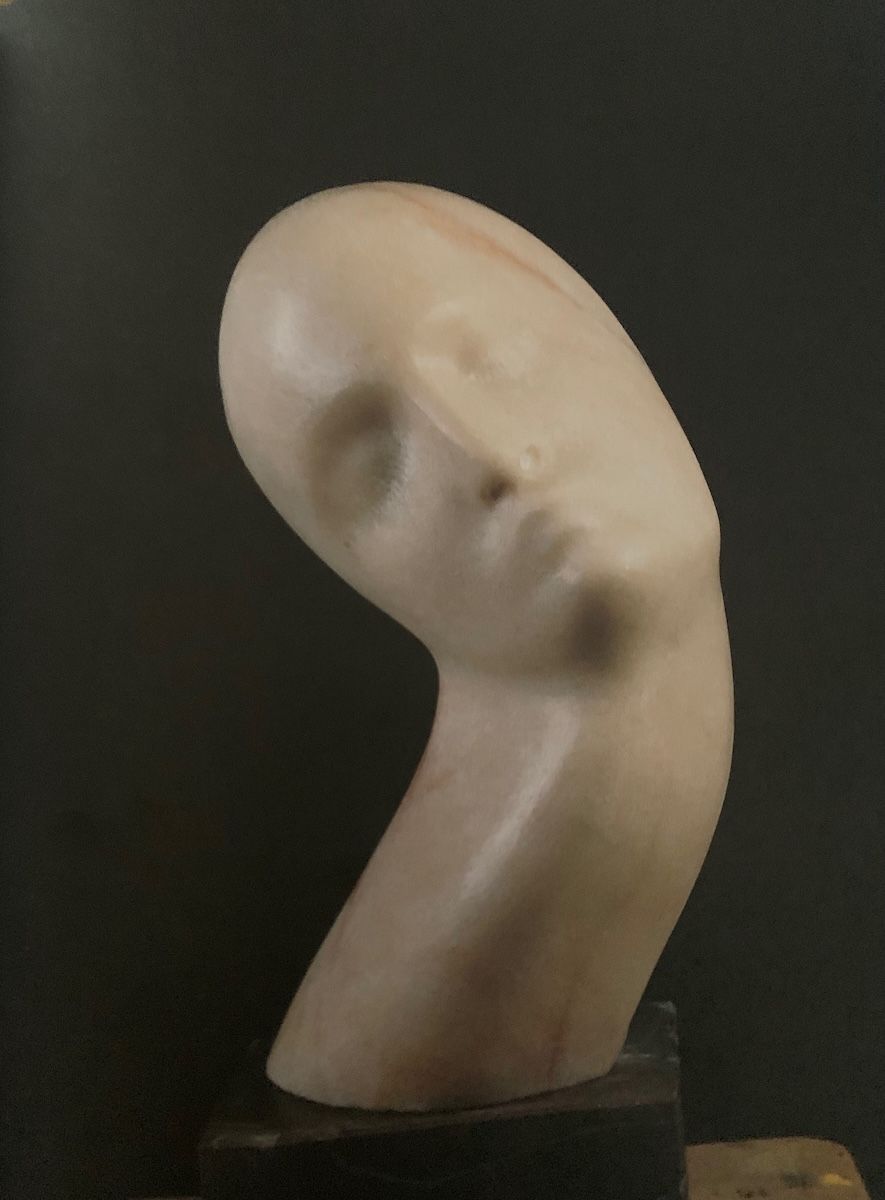 Nicolaus Widerberg Sculpture Stone Figure