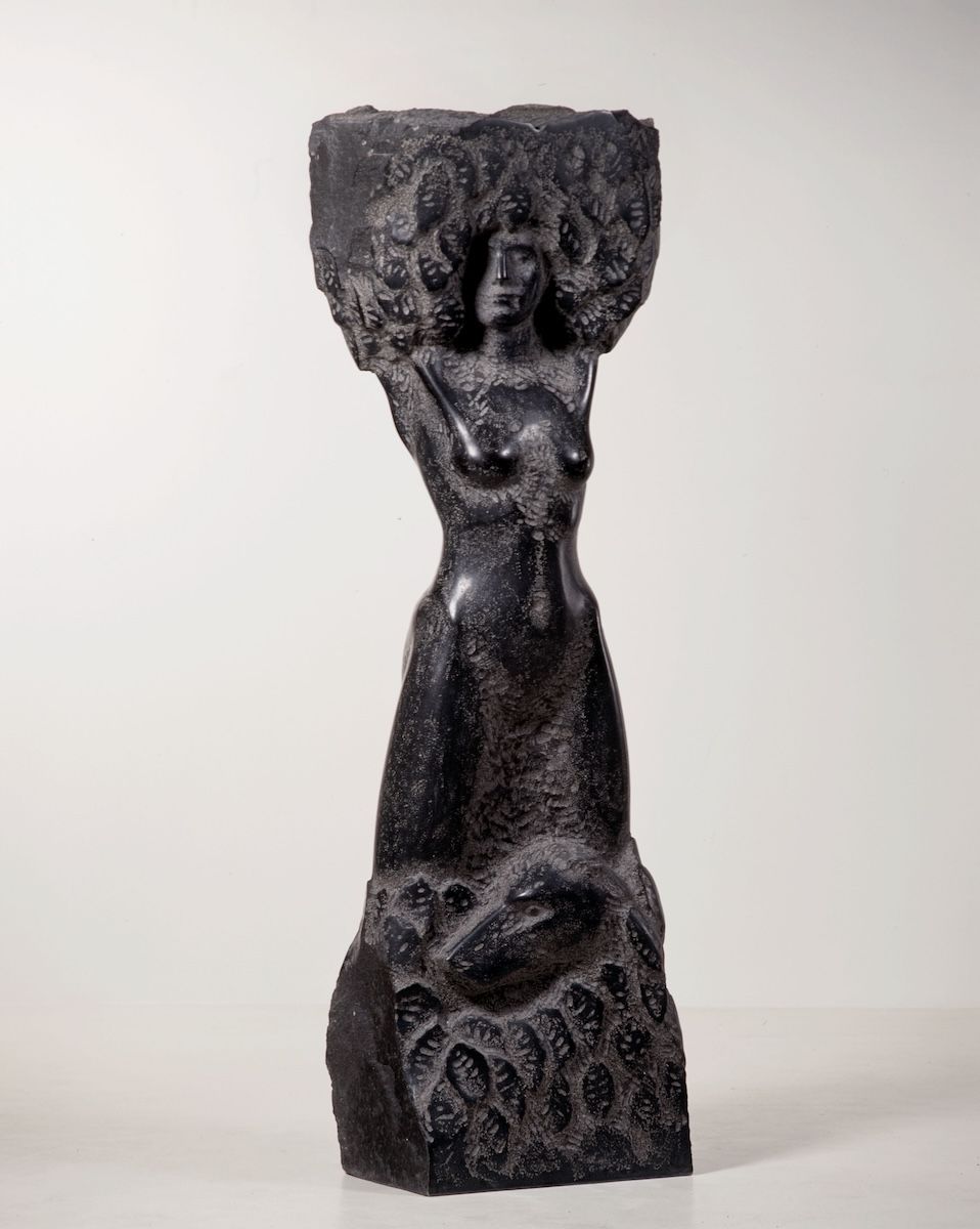 Nicolaus Widerberg Sculpture Stone Figure