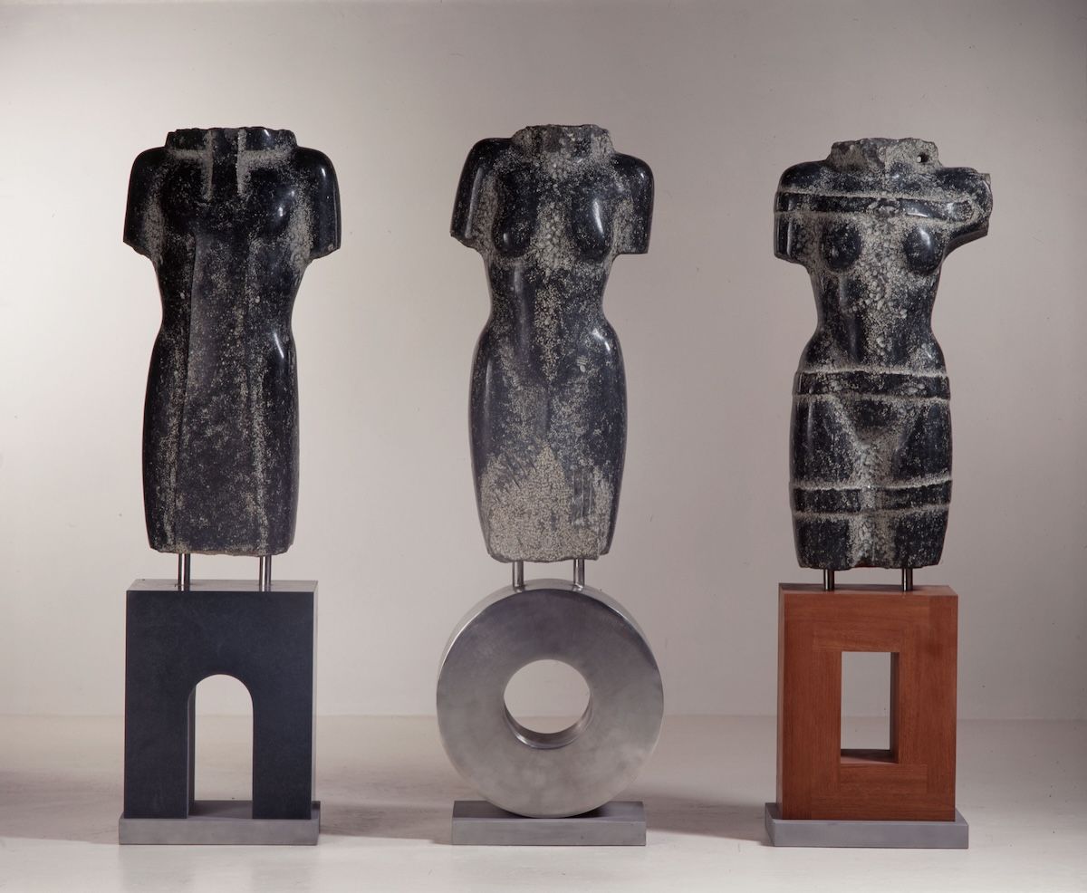 Nicolaus Widerberg Sculpture Stone Figure