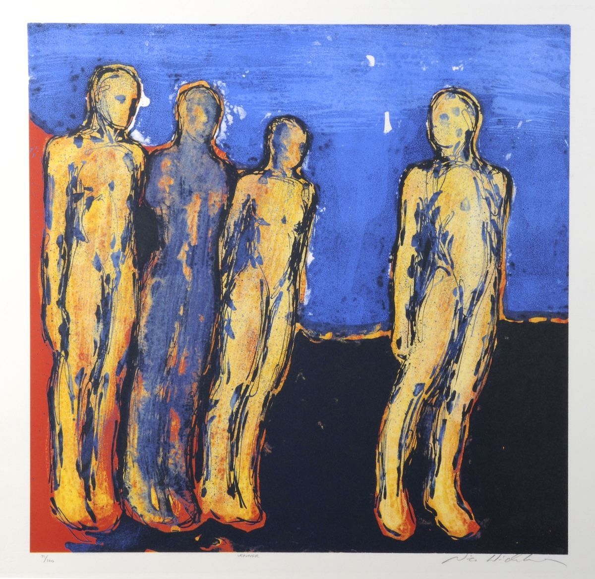 Nicolaus Widerberg Printmaking Figures