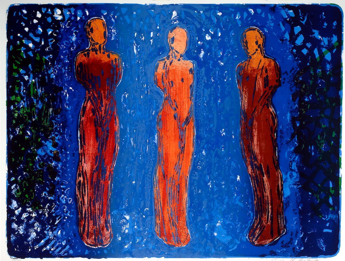 Nicolaus Widerberg Printmaking Figures