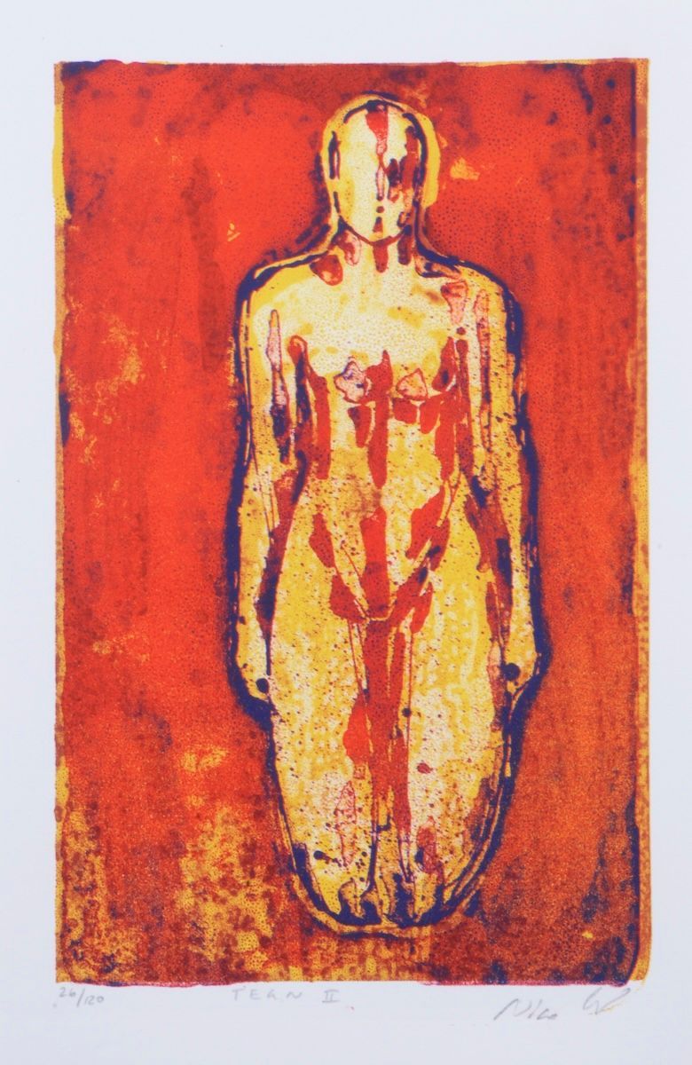 Nicolaus Widerberg Printmaking Figures