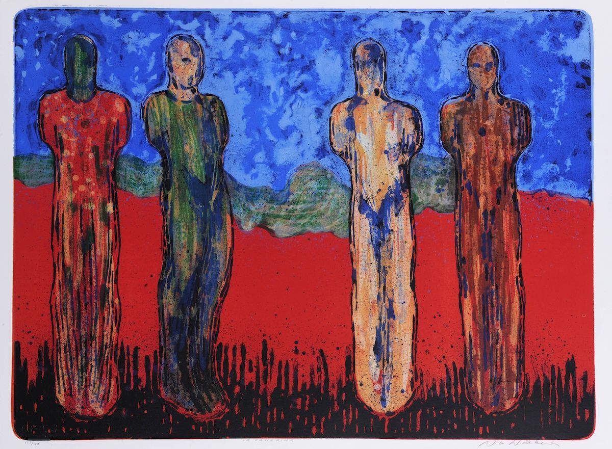 Nicolaus Widerberg Printmaking Figures