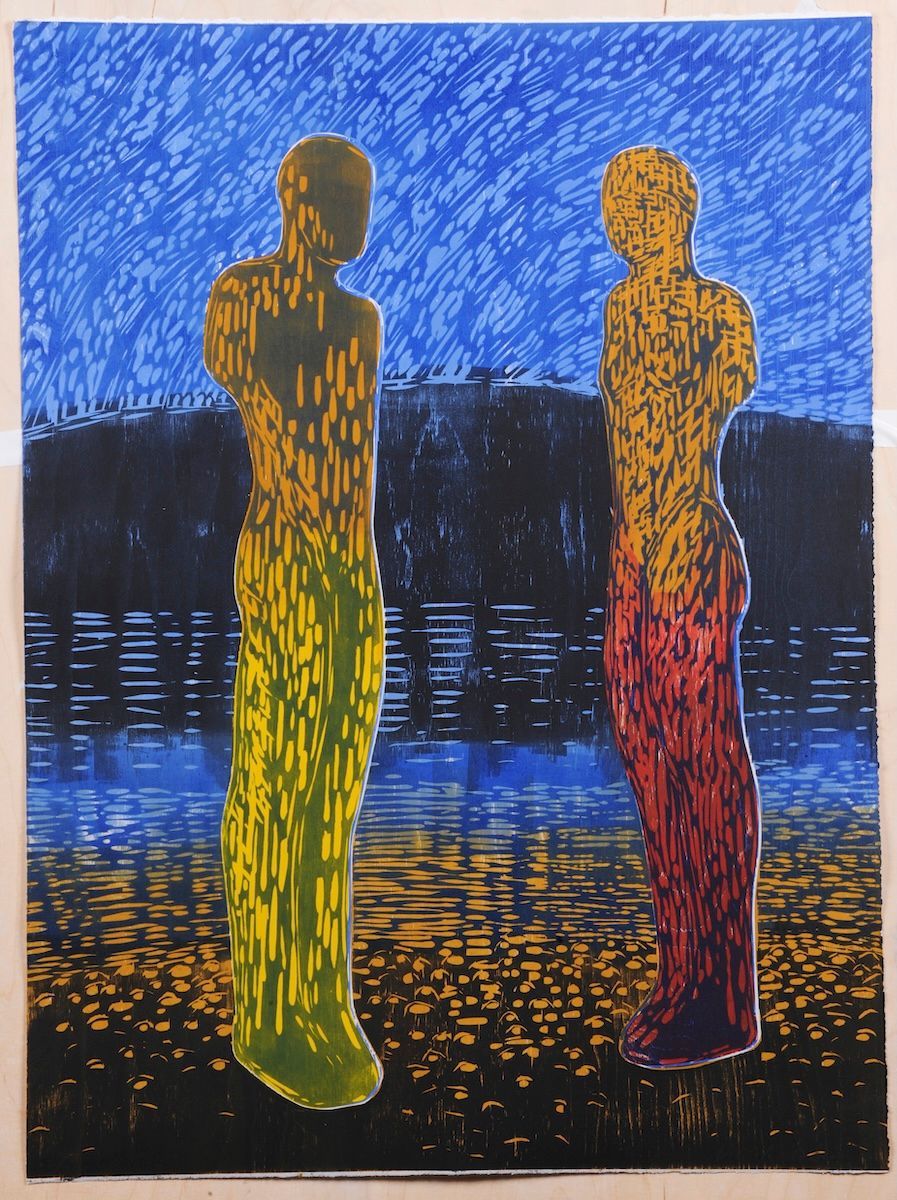 Nicolaus Widerberg Printmaking Figures