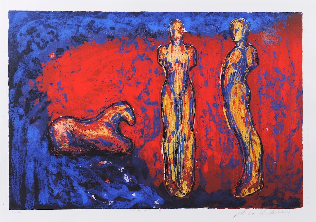 Nicolaus Widerberg Printmaking Figures