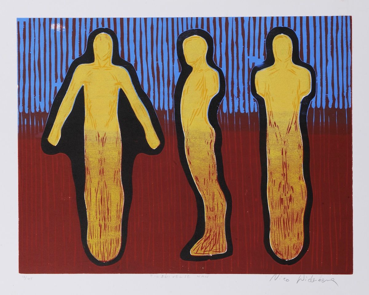 Nicolaus Widerberg Printmaking Figures