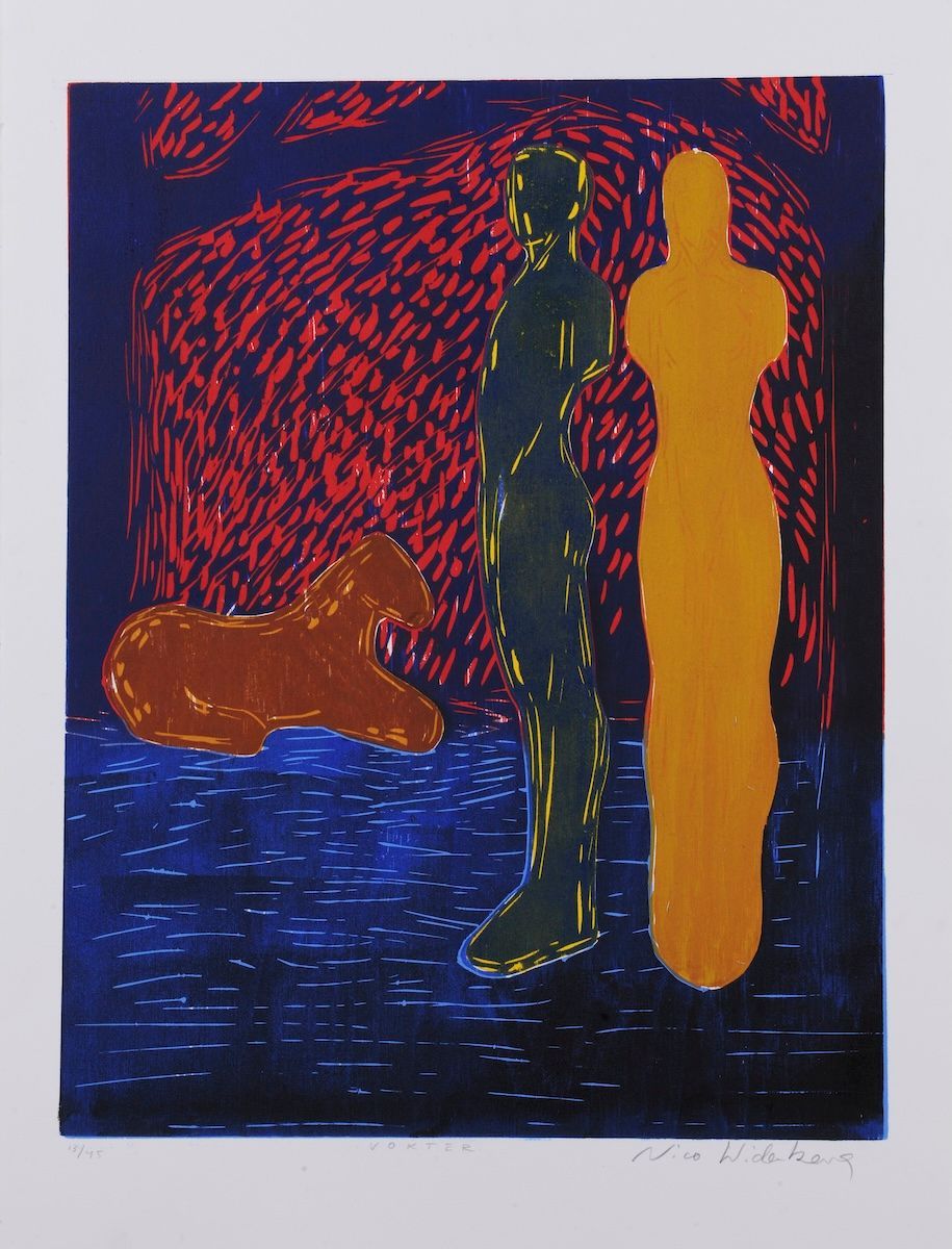 Nicolaus Widerberg Printmaking Figures