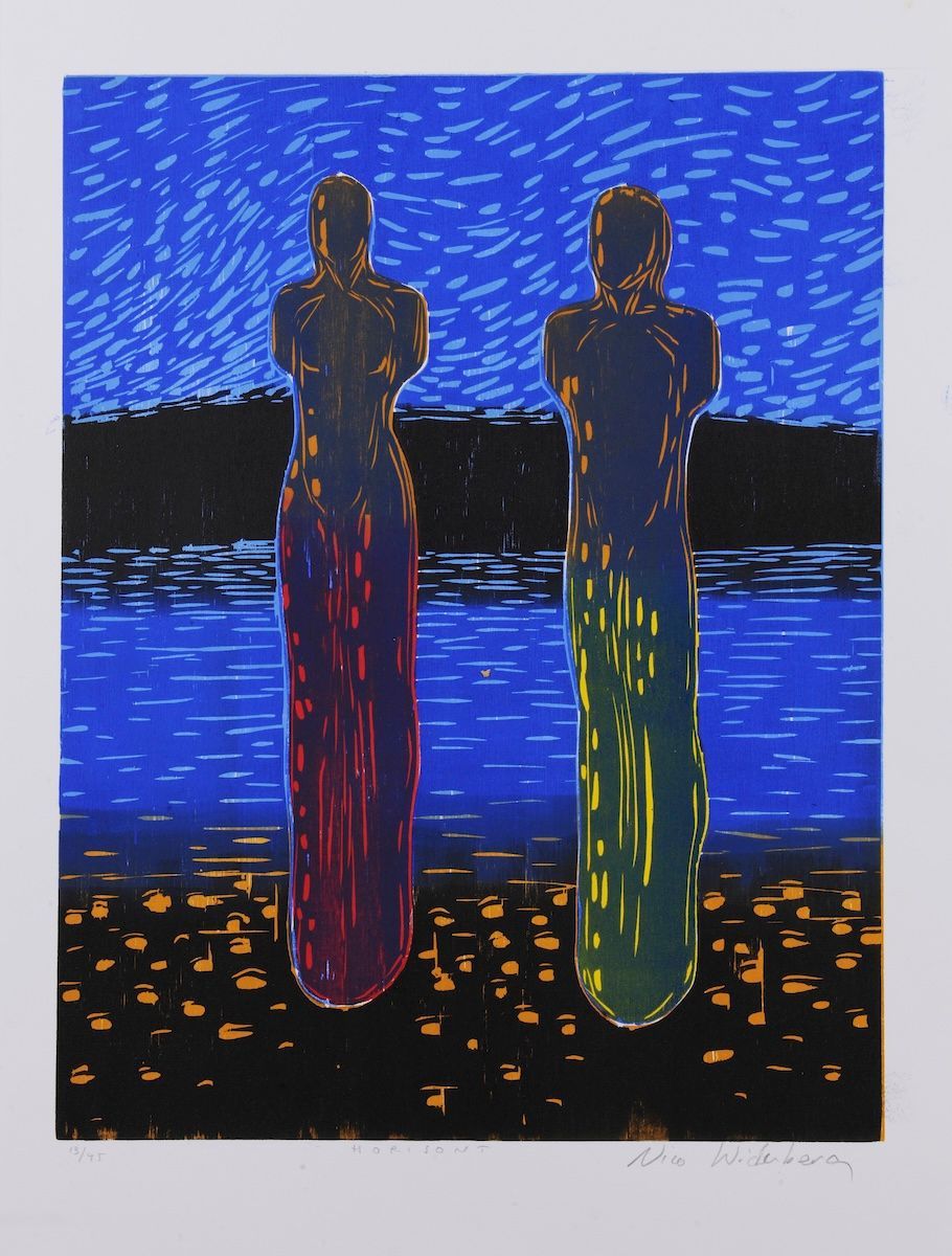 Nicolaus Widerberg Printmaking Figures