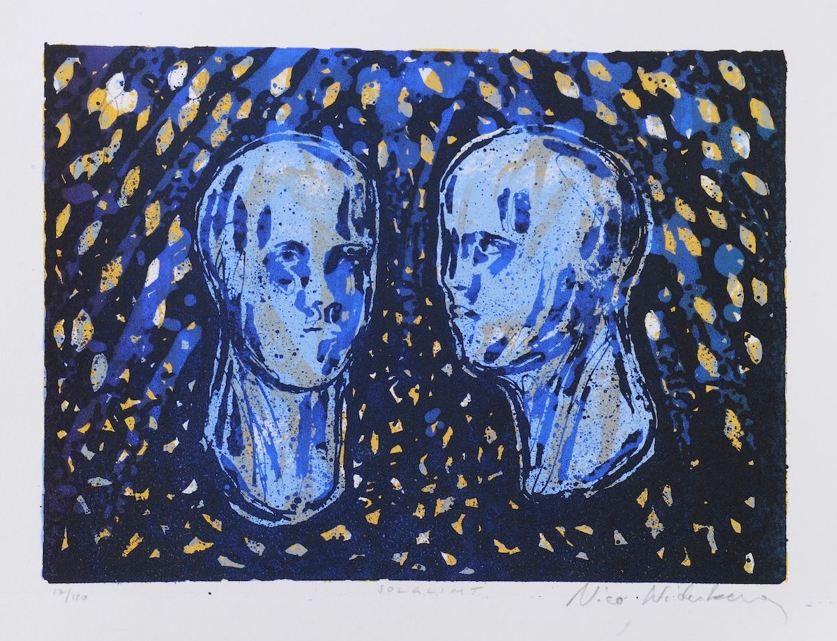 Nicolaus Widerberg Printmaking Figures