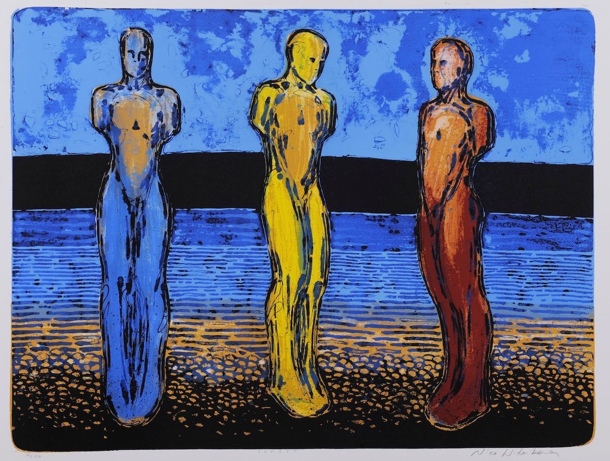 Nicolaus Widerberg Printmaking Figures