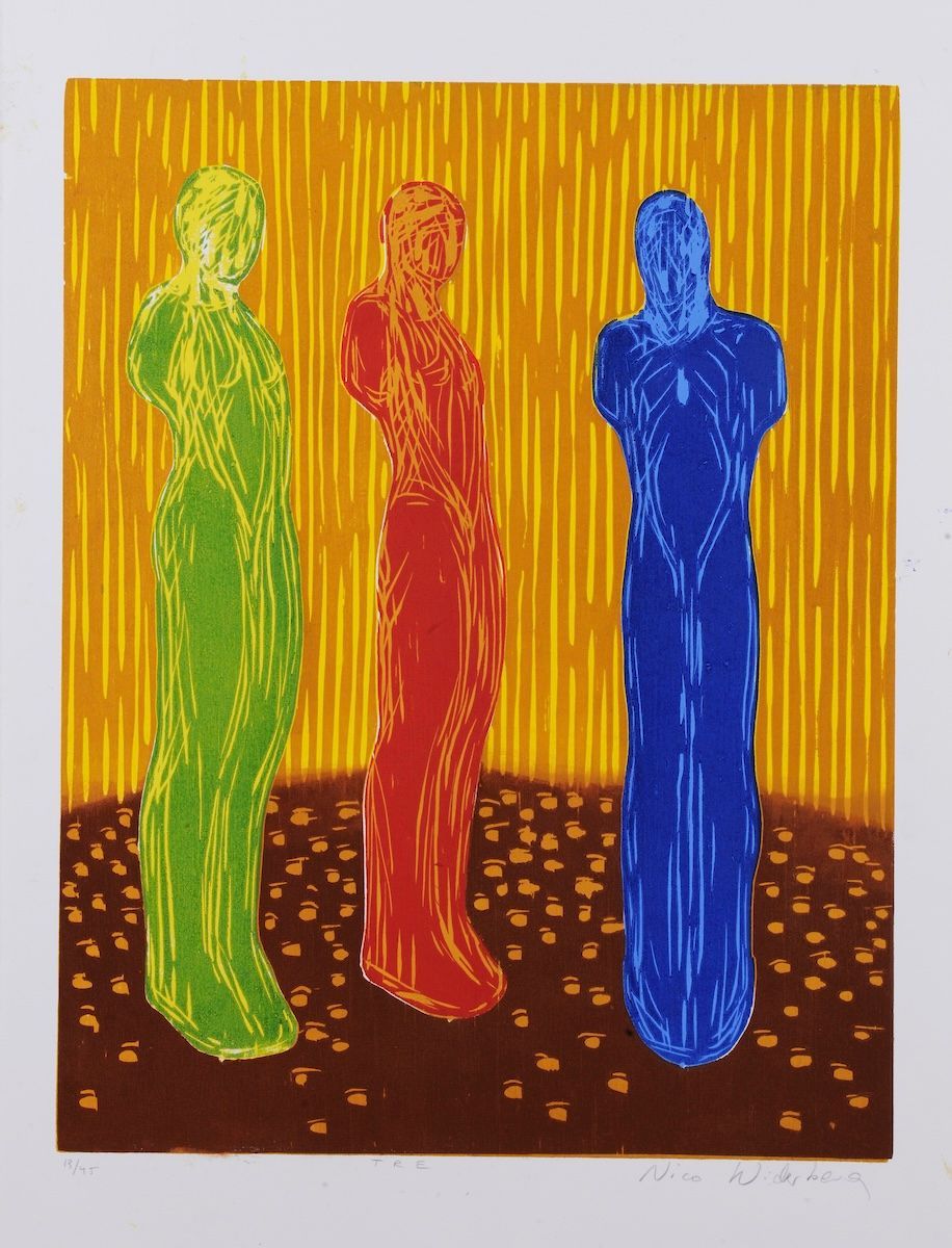 Nicolaus Widerberg Printmaking Figures
