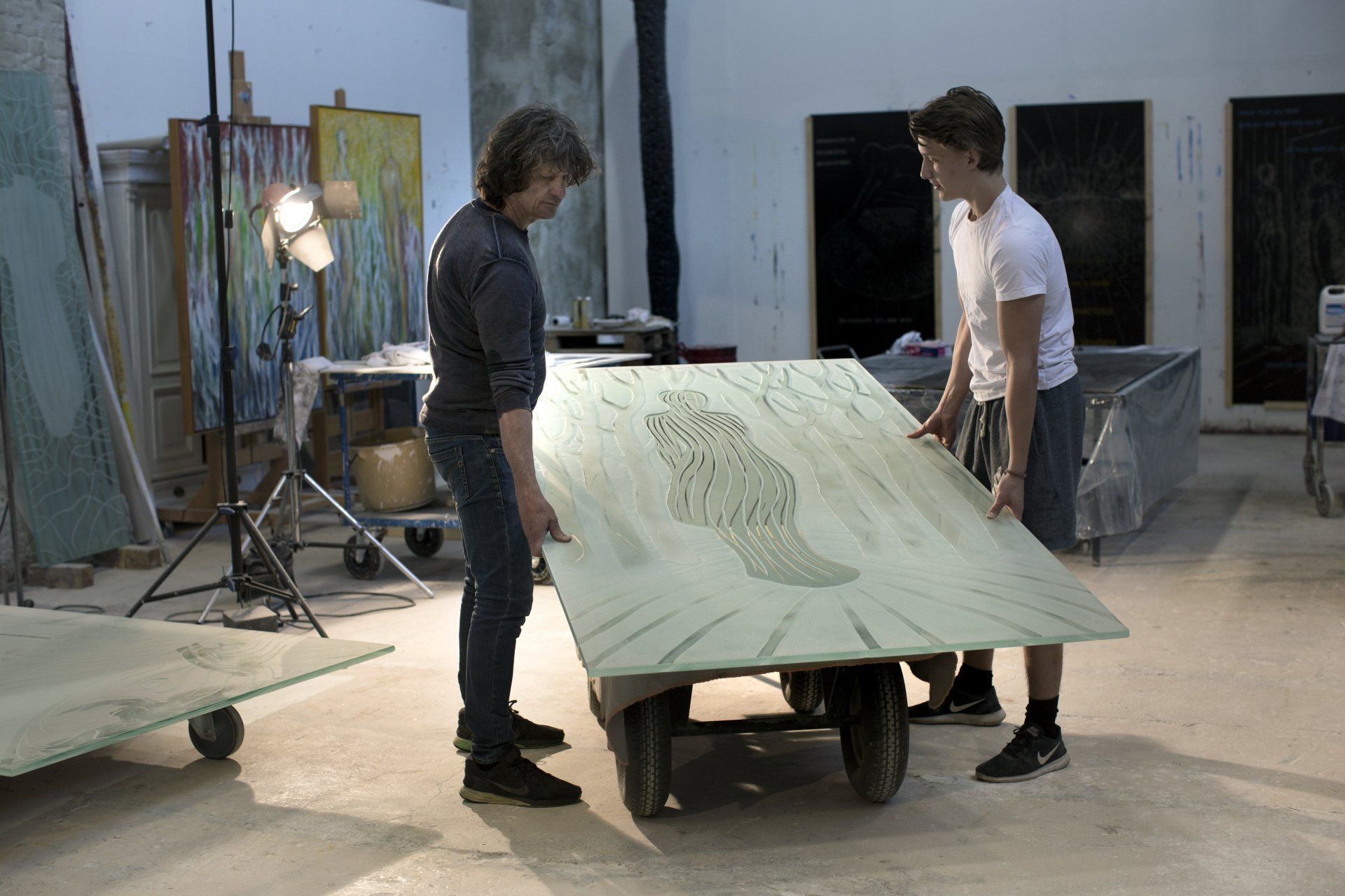 Nicolaus Widerberg Sculpture glass