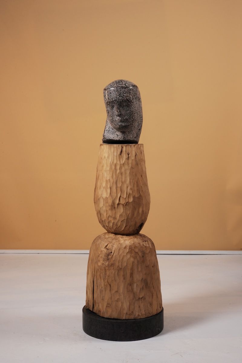 Nicolaus Widerberg Sculpture Stone Figure