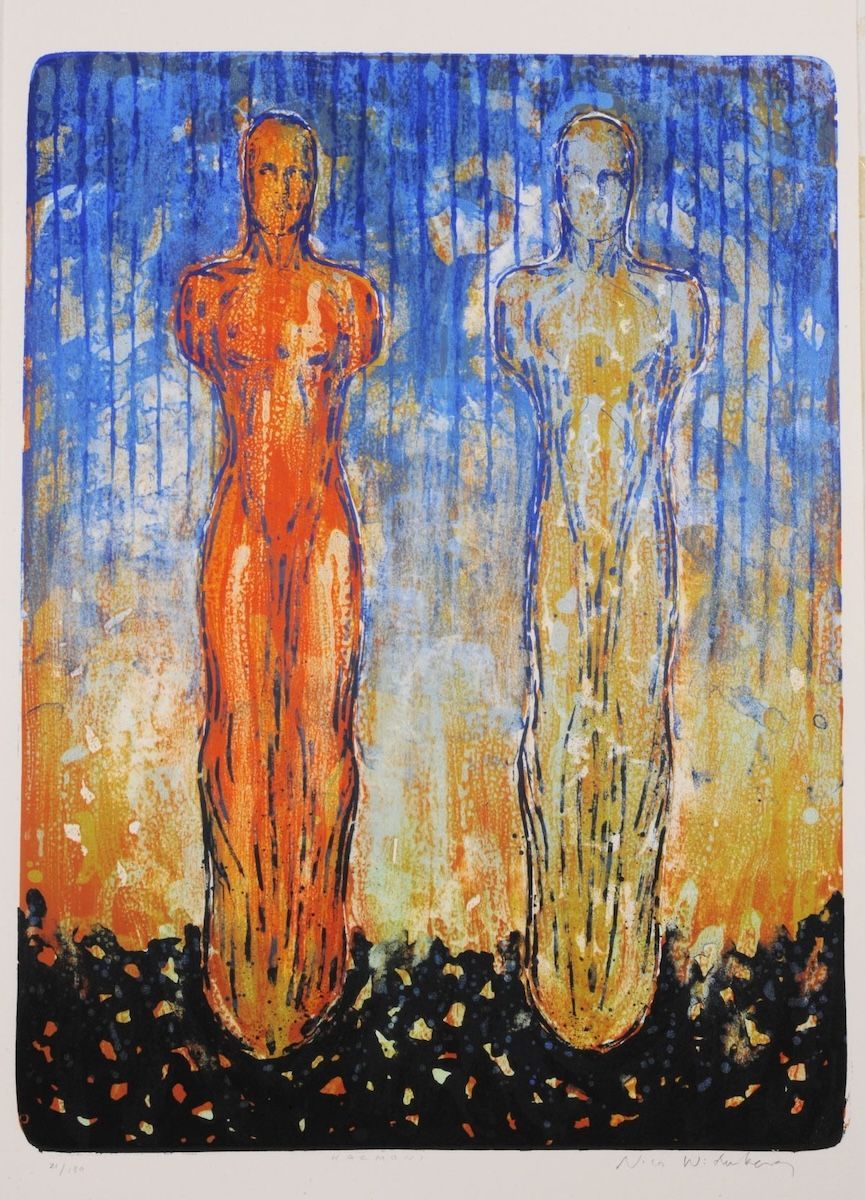Nicolaus Widerberg Printmaking Figures