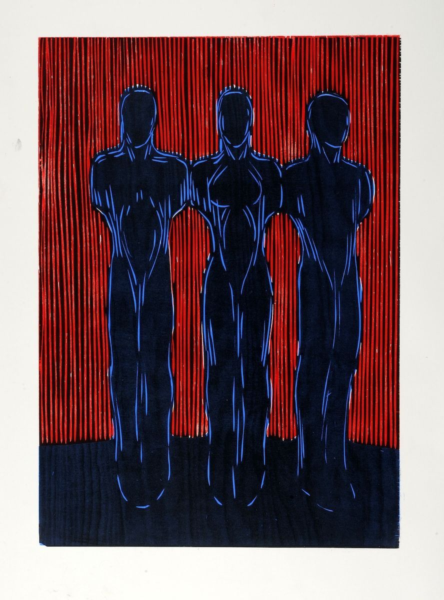 Nicolaus Widerberg Printmaking Figures