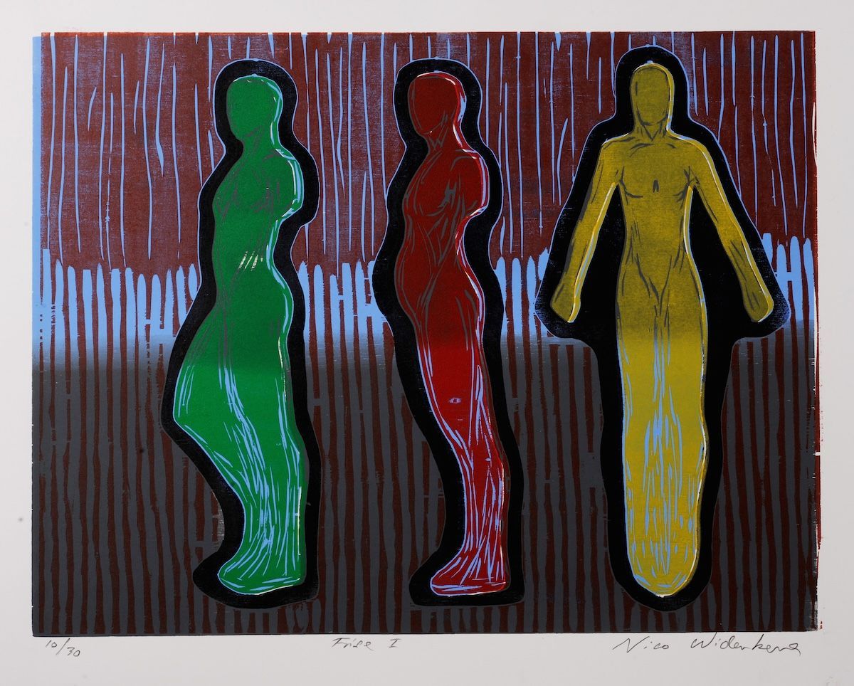 Nicolaus Widerberg Printmaking Figures