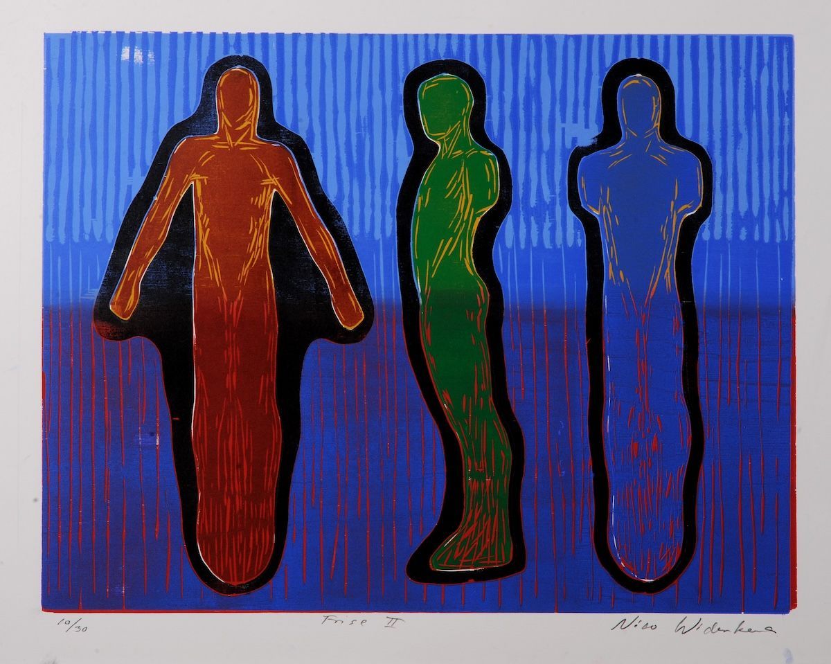 Nicolaus Widerberg Printmaking Figures