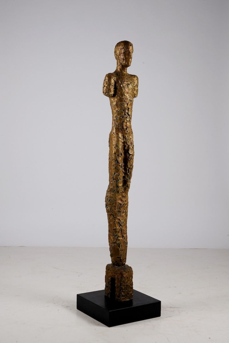 Nicolaus Widerberg Sculpture Bronze Figure