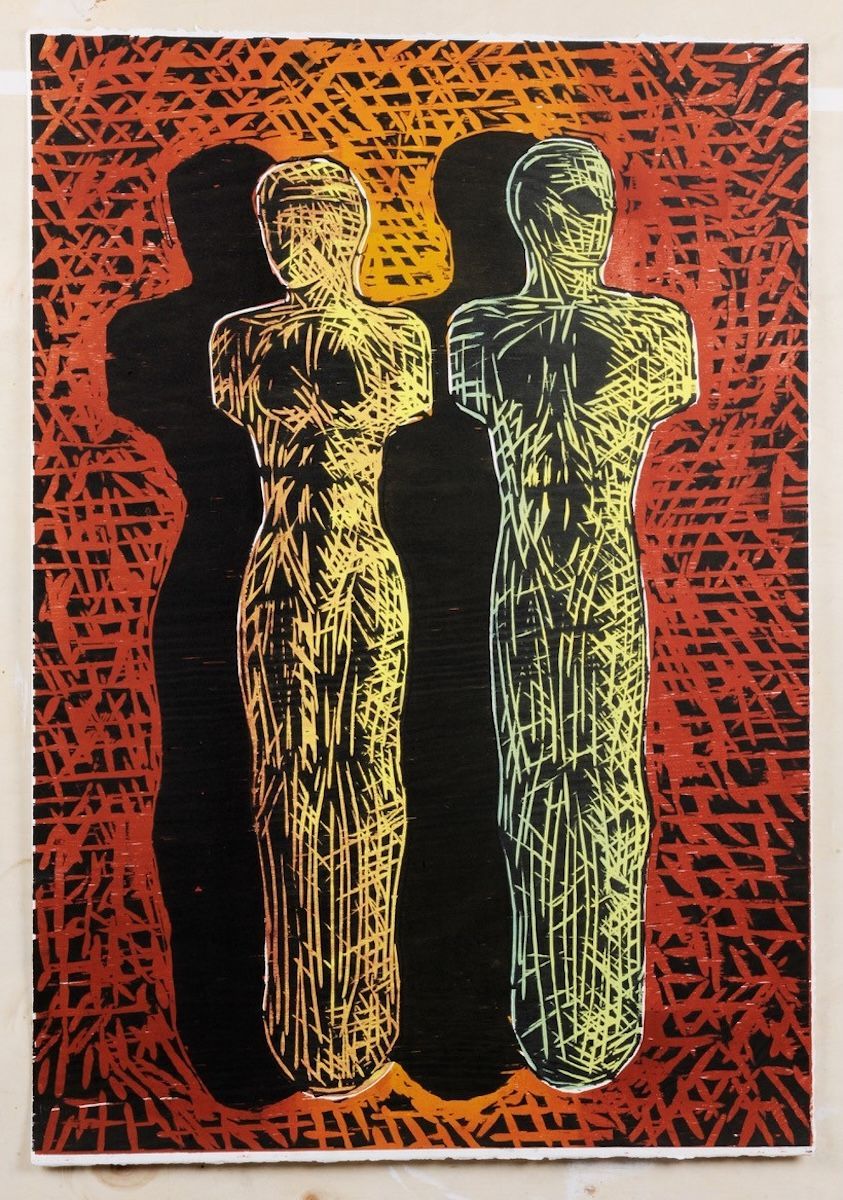 Nicolaus Widerberg Printmaking Figures