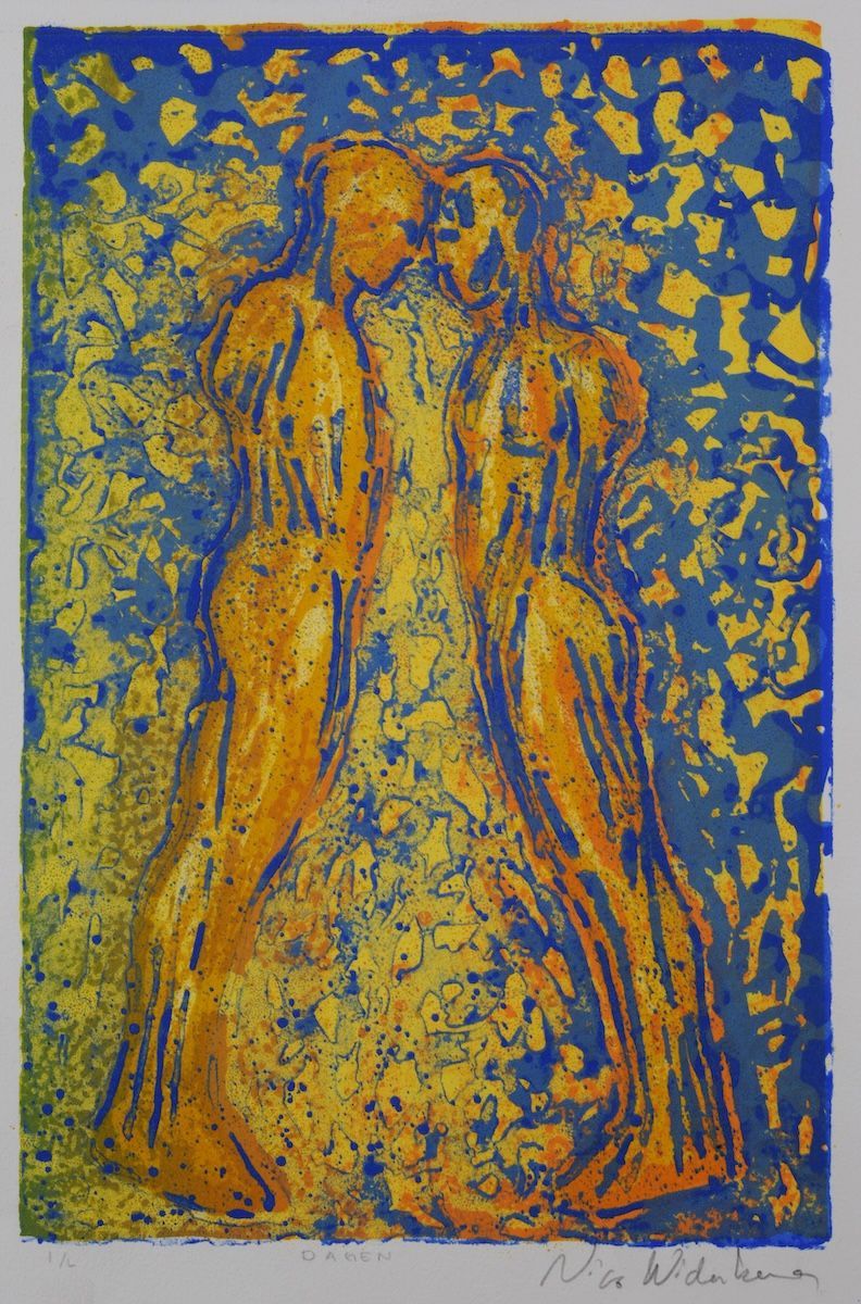 Nicolaus Widerberg Printmaking Figures