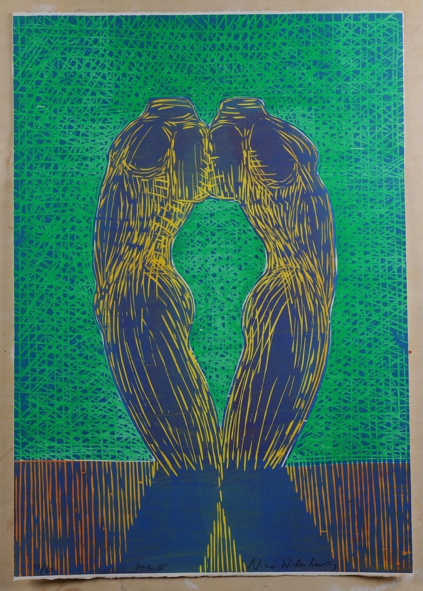 Nicolaus Widerberg Printmaking Figures