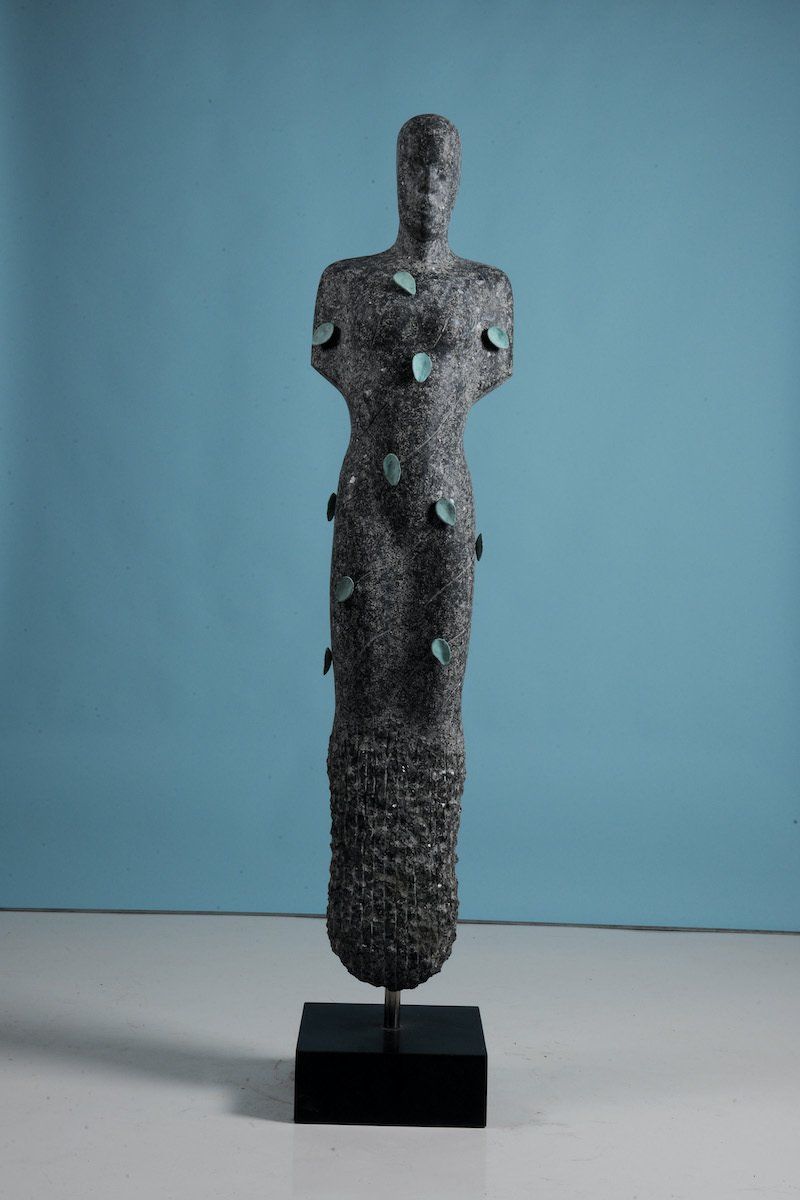 Nicolaus Widerberg Sculpture Stone Figure