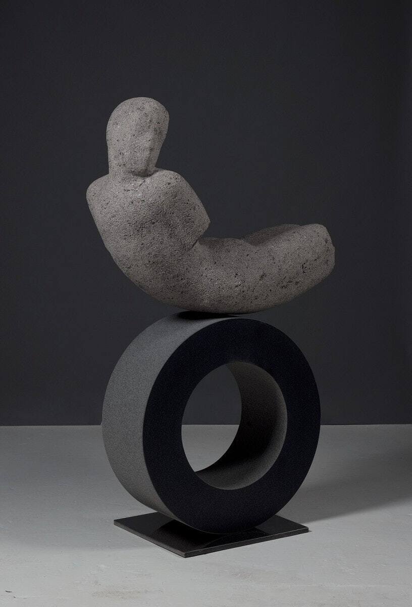 Nicolaus Widerberg Sculpture Stone Figure