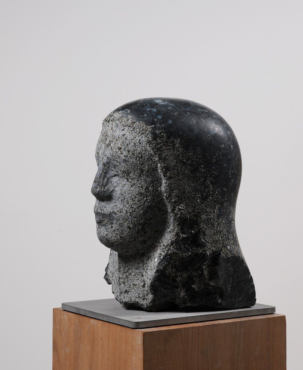 Nicolaus Widerberg Sculpture Stone Figure