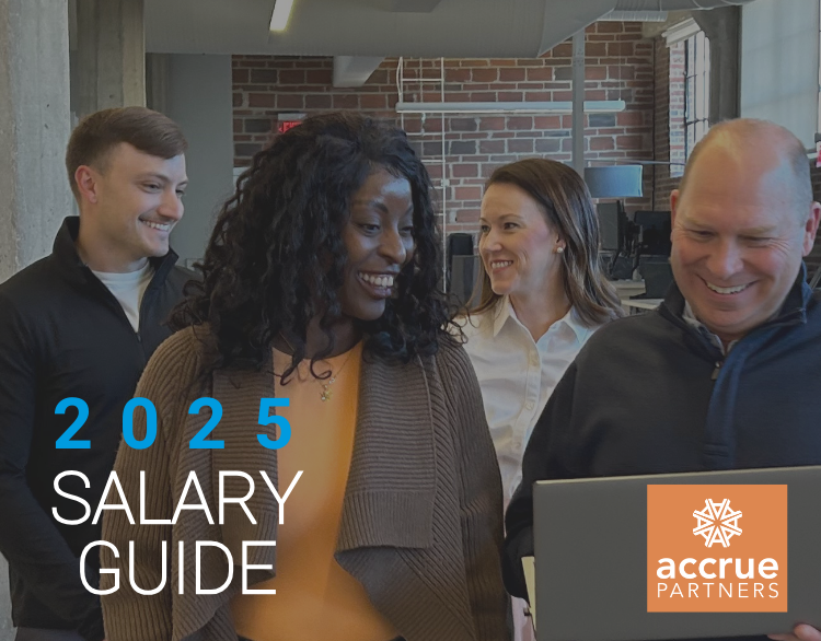 A poster for the 2025 Salary Guide