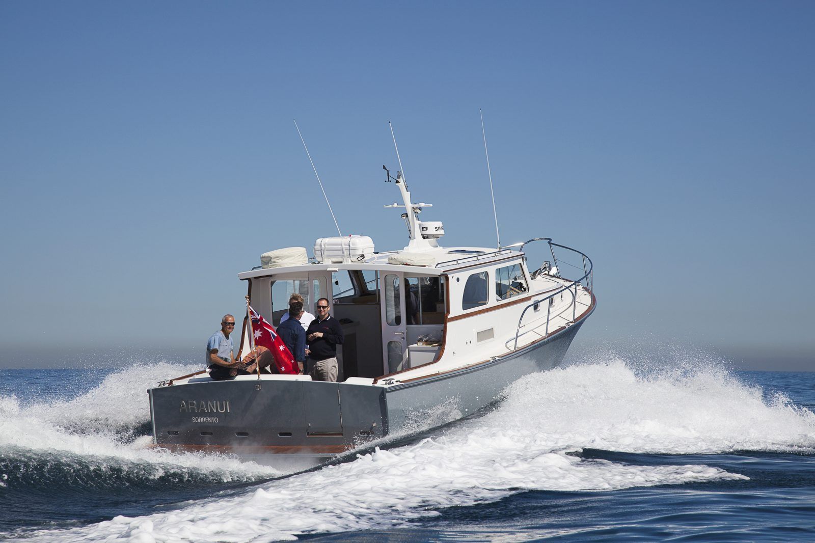 Moving Speedboat — Rosebud, VIC — Corsair Boats