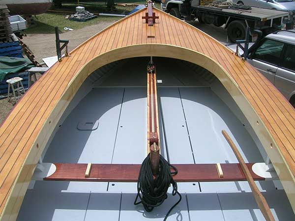 Head Front Of Sailing Boat — Rosebud, VIC — Corsair Boats