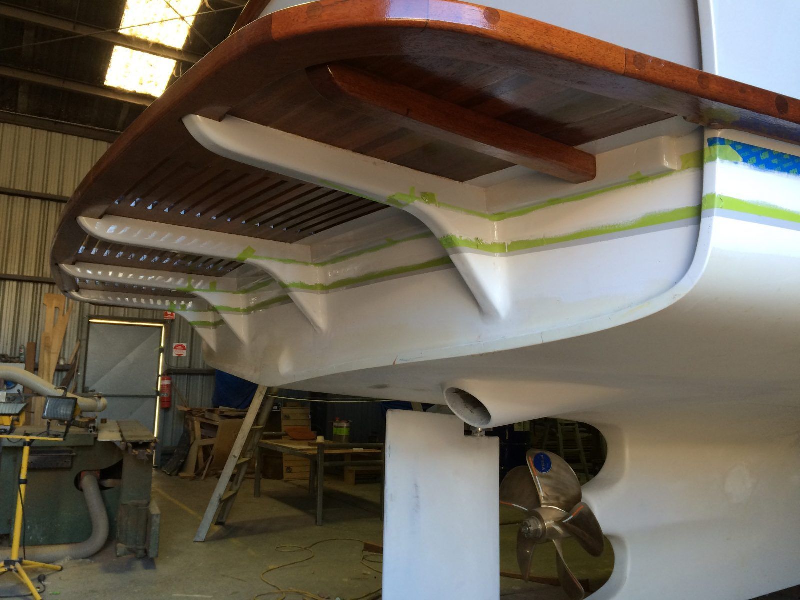 Yacht Back Part — Rosebud, VIC — Corsair Boats