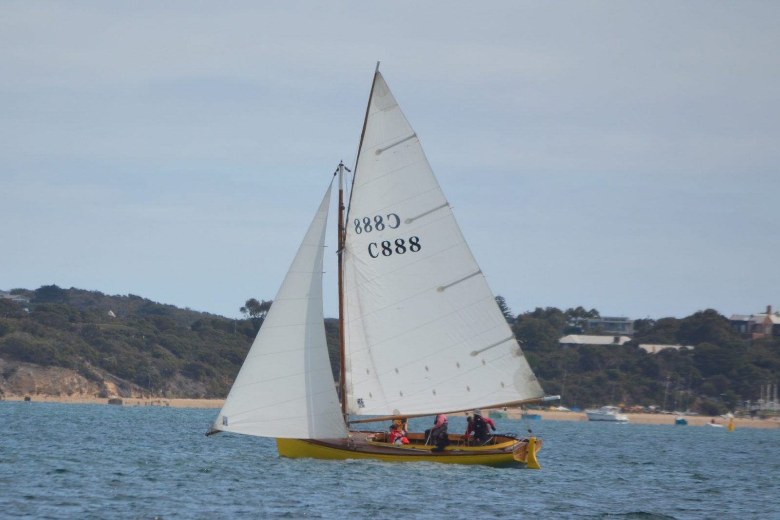 Mystify Boat in the Middle of the Sea and Ready — Rosebud, Vic — Corsair Boats