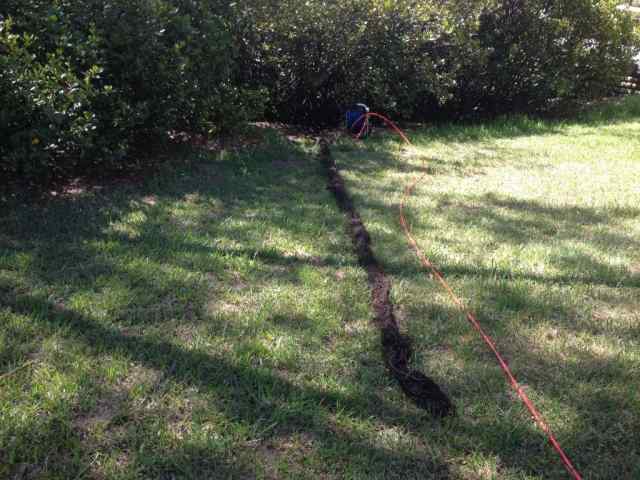 Covering Underground Pipes — Plumbers in Central Coast, NSW