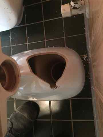 Broken Toilet — Plumbers in Lake Haven, NSW