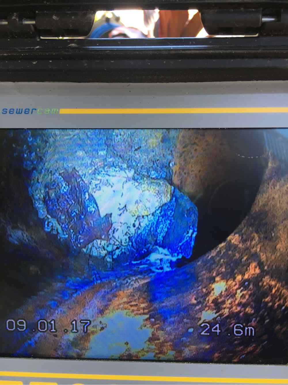 Images Of Inside Dirty Pipe — CCTV Pipe Inspections in Central Coast, NSW