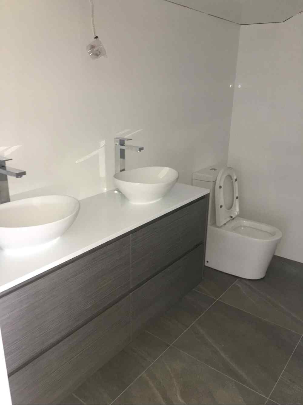 Renovated Bathroom — Plumbers in Lake Haven, NSW