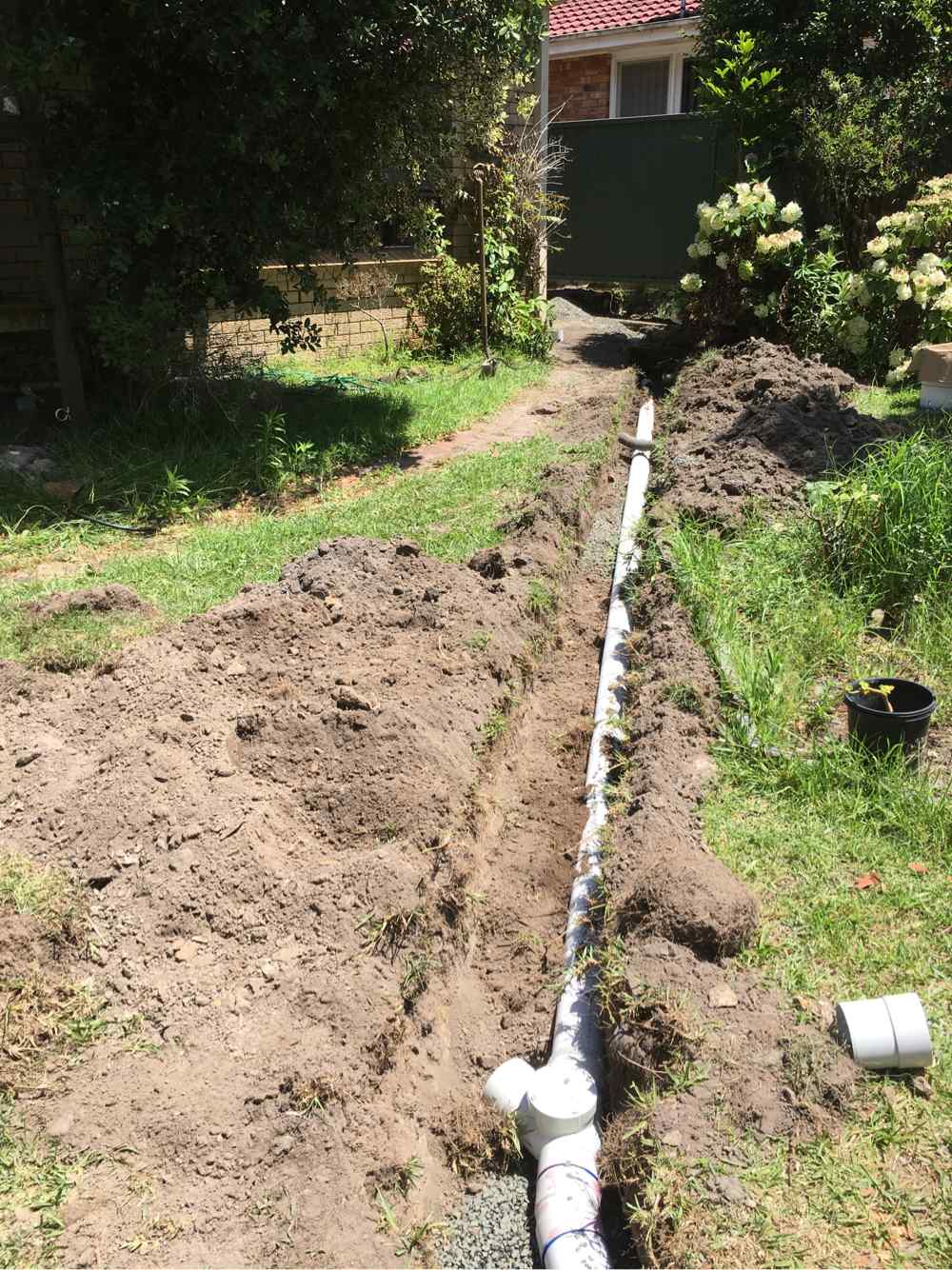 Home With Underground Pipes — Plumbers in Central Coast, NSW